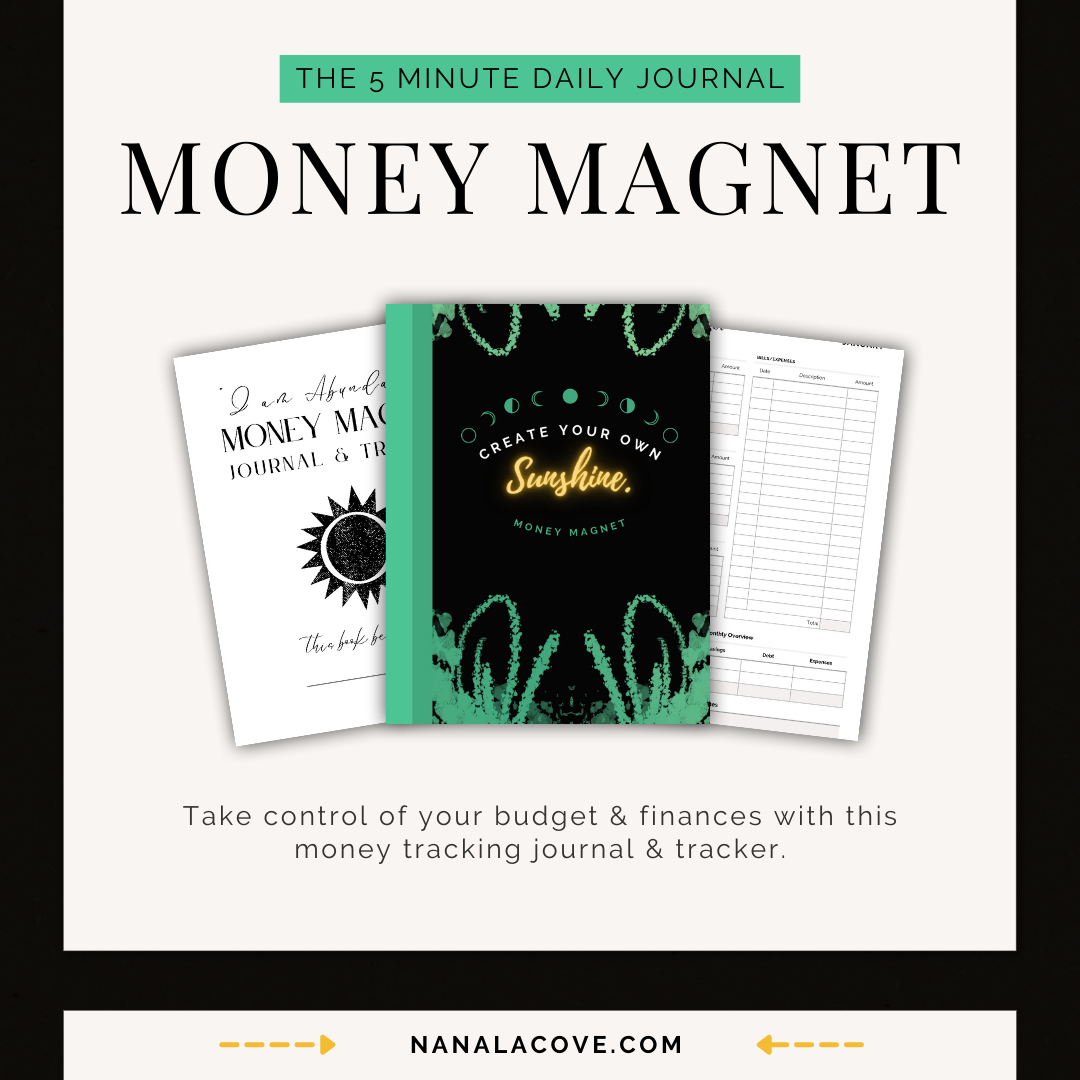 "Money Magnet" Guided Journal & Budget Planner
