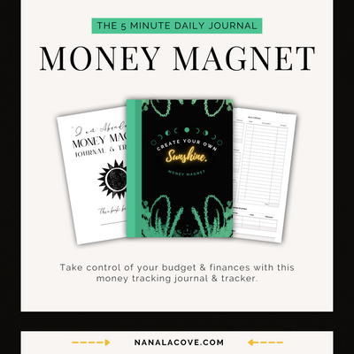 "Money Magnet" Guided Journal & Budget Planner