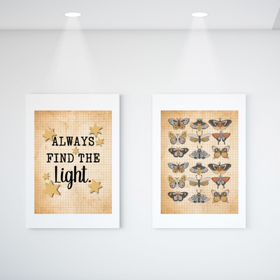 "Always Find The Light" Wall Art