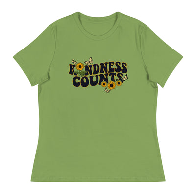 "Kindness Counts" Women's Relaxed T-Shirt