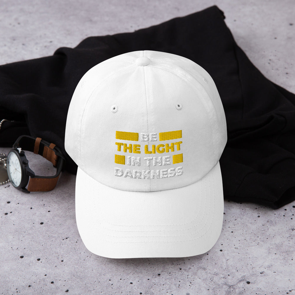 "Sei das Licht in der Dunkelheit" Perfekter Papa-Hut
