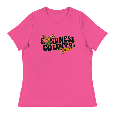 "Güte zählt" das entspannte Frauen-T-Shirt