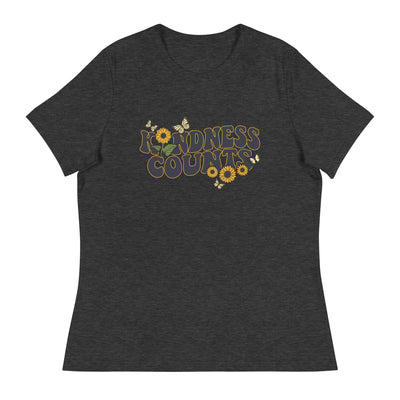 "Kindness Counts" Women's Relaxed T-Shirt